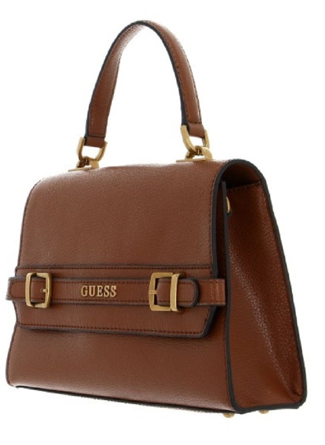 GUESS - Borsa a mano Sestri flap Cognac - Image 1