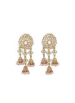 GOHONA Bollywood Style Indian Traditional Jhumka Earring for Women