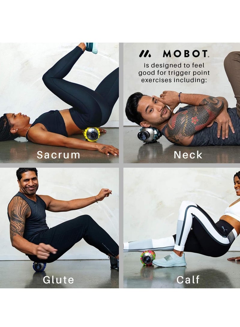 MOBOT Portable Travel Foam Roller Water Bottle with Sip Straw, Stainless Steel Screw Lid | Insulated Sports Water Bottle and Foam Rollers for Yoga, Workout, Home Gym, & Exercise 798.4ml. (Sky Blue) - Image 2