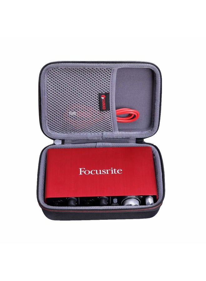 XANAD Case for Focusrite Scarlett Solo or 2i2 (3nd Gen) Audio Interface -Hard EVA Storge Bag - Image 1