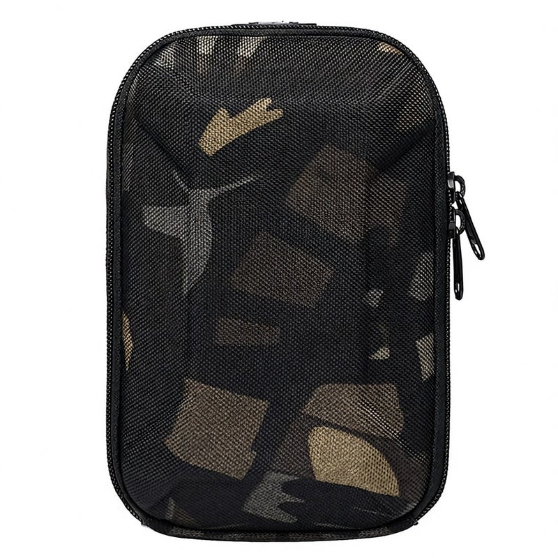 OZUKO Mini Casual Handheld Bag Single-shoulder Bag Cross-body Bag for Men EVA Shell Splash-proof Fabric Earplug Hole - Image 1