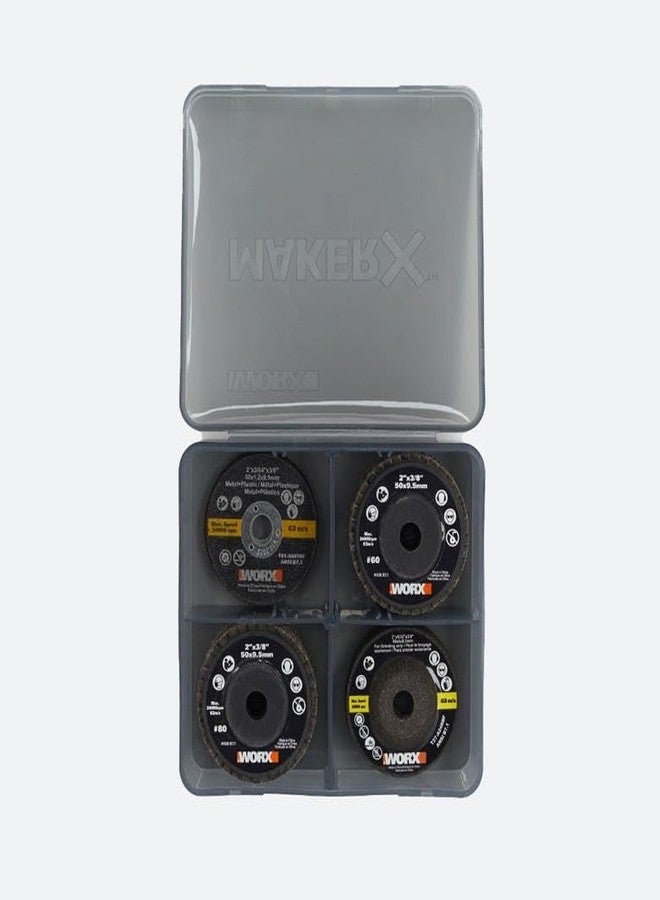 Worx WA7212 MAKERX Angle Grinder Attachment Kit