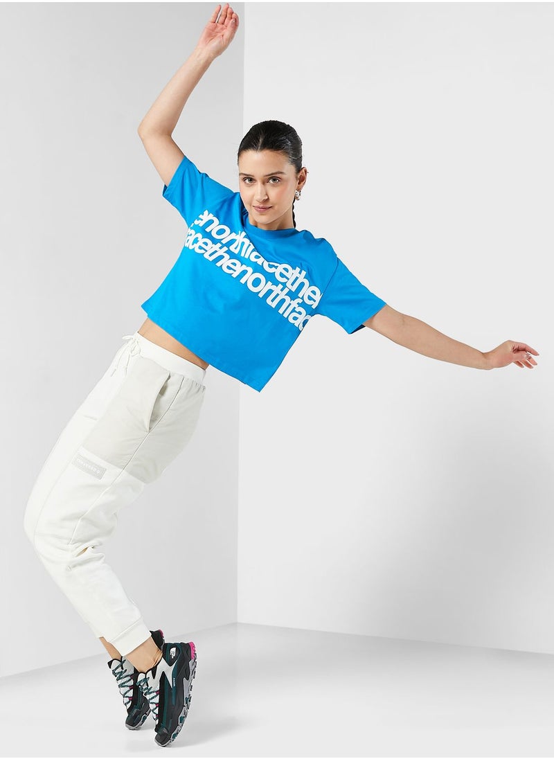 northface - Coordinates Cropped T-Shirt - Image 1