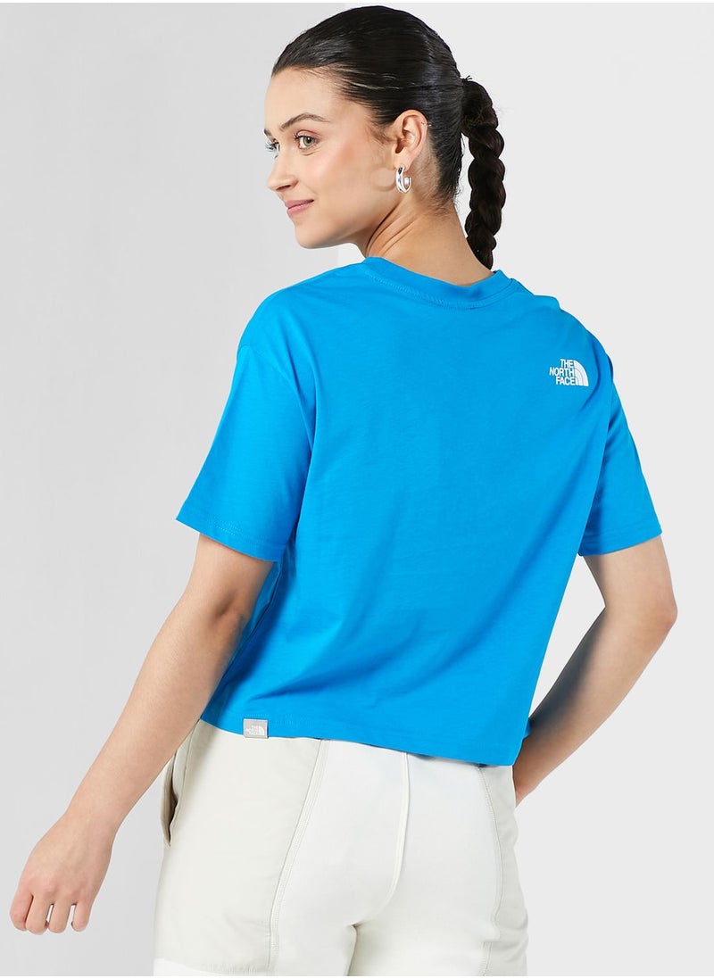 northface - Coordinates Cropped T-Shirt - Image 1