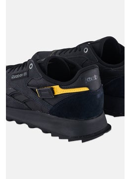 Reebok Kids Boy Classic Leather Lace Up Outdoor Shoes, Black  - Image 2