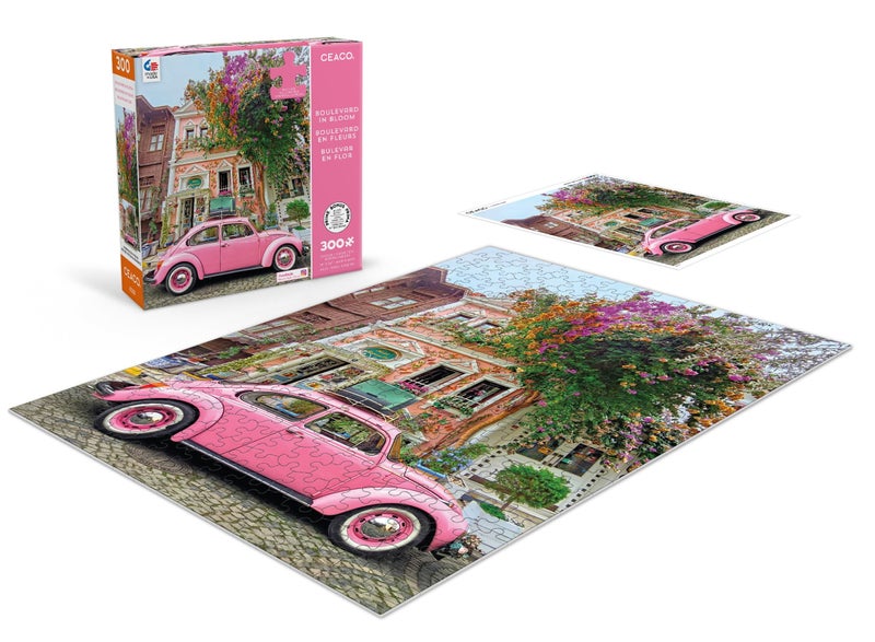Ceaco - Scenic Photography - Boulevard in Bloom - 300 Piece Jigsaw Puzzle - Image 1