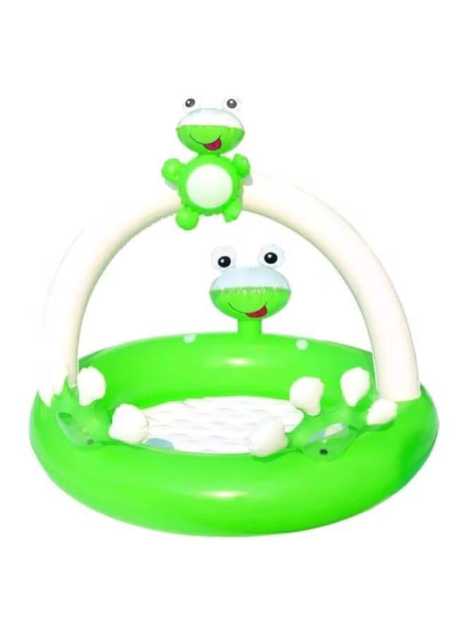 بست واي مسبح أطفال من بست واي حوض سباحة  بشكل ضفدع  - 98x94x69 سم - 26-52173 - Image 1