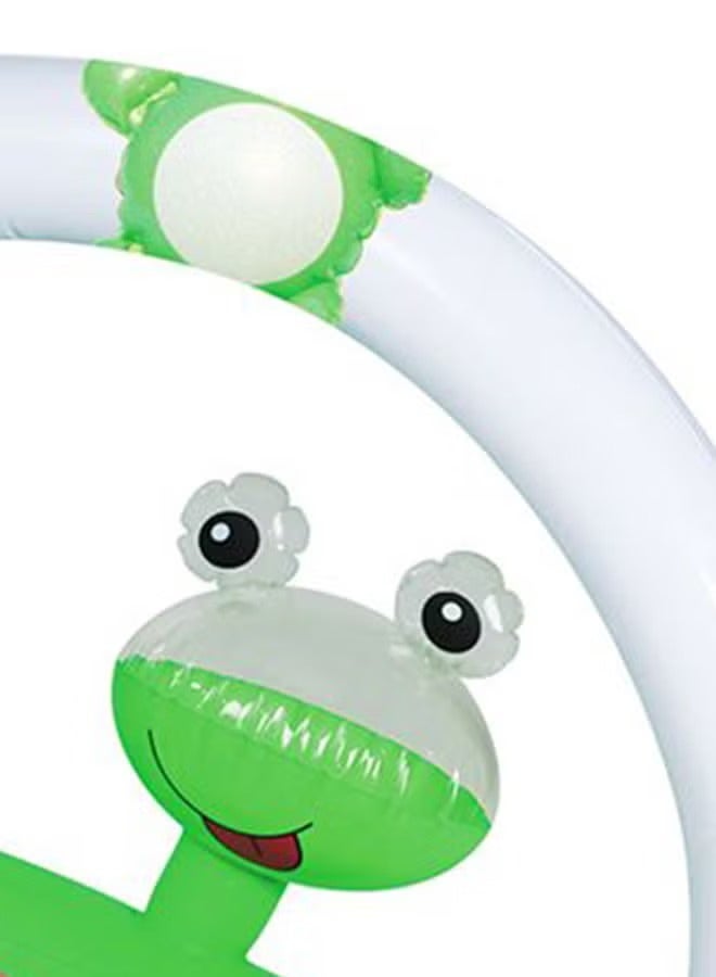 بست واي مسبح أطفال من بست واي حوض سباحة  بشكل ضفدع  - 98x94x69 سم - 26-52173 - Image 2