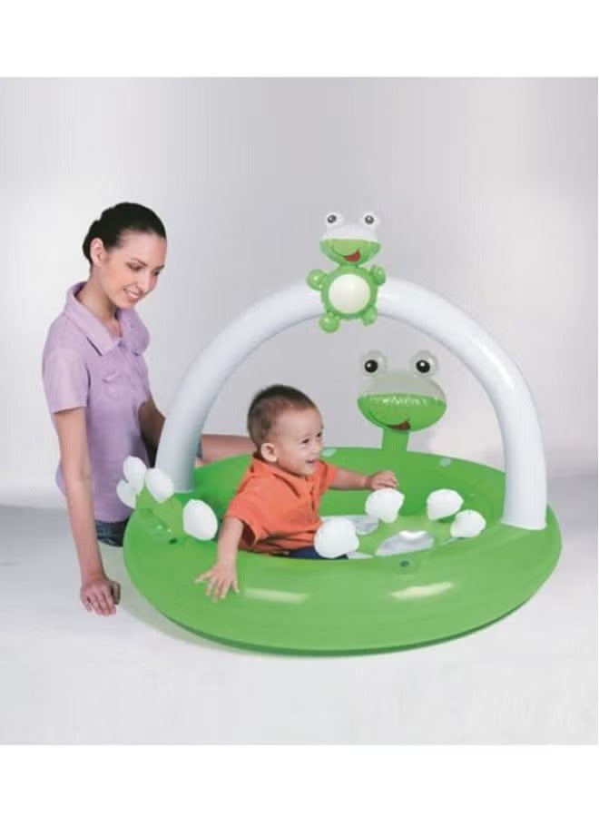 بست واي مسبح أطفال من بست واي حوض سباحة  بشكل ضفدع  - 98x94x69 سم - 26-52173 - Image 3