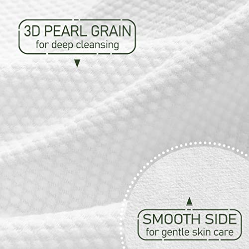 WOWOTEX Bamboo Viscose Disposable Face Towel Biodegradable Large Dry Face Wipes 240 Count Extra Thick Soft Clean Facial Towels for Sensitive Skin, Makeup Removing, Facial Cleansing - Image 4