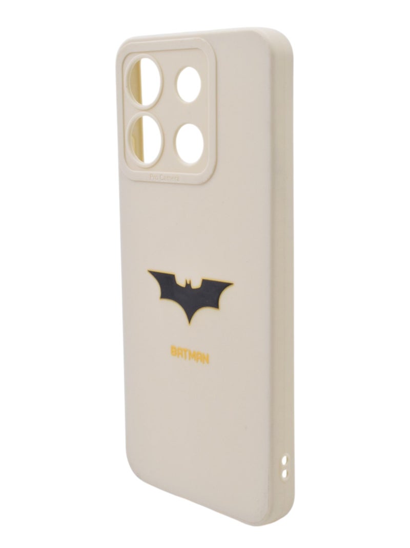 Batman Plastic Back Cover For Infinix Smart 7 HD - Multicolour  with Batman logo - Image 3