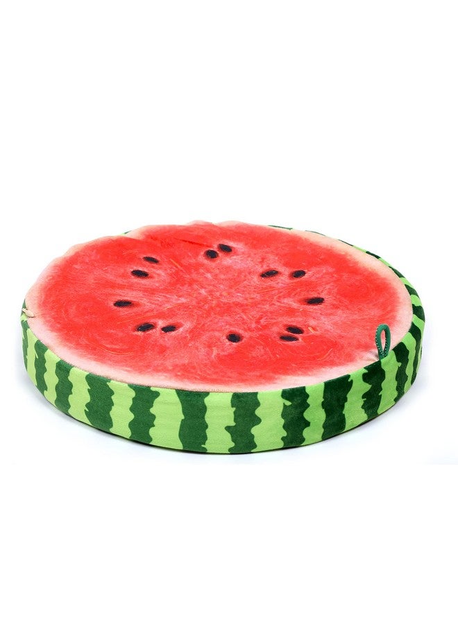 Keshav Creation Polyester Fruit Cushion, Round Shape Fruits, Fruit Stuffed Cushions Toy Seat Pad -Multicolored Decorative Cushion. (12X 12 Inch) (Set of 3) - Image 4