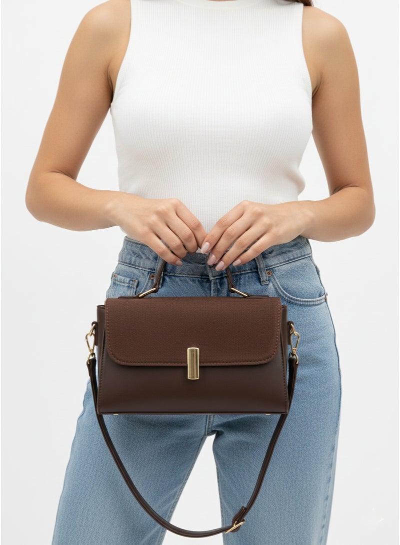 فيبراندا شنطة يد أنيقة تتميز بتصميم كلاسيكي يجمع بين الفخامة والعملية - Image 2