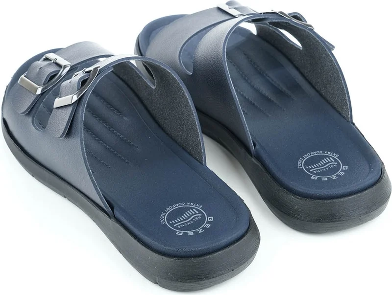Gezer Gezer Summer Sole Two Buckle Adjustable Men's Slippers
