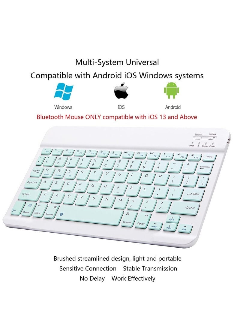 Gravity Wireless Keyboard Mouse Set for Apple iPad iPhone iOS 13 - Image 3