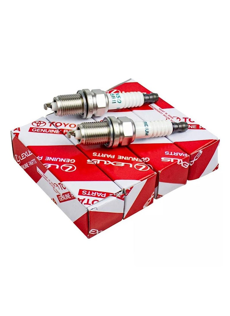 Denso 8 Piece DENSO Iridium Power Spark Plug 90919-01210 Lexus Ls430 2001 2006 Toyota Land Cruiser 2003 2007  - Image 4