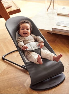BABYBJORN BabyBjörn Bouncer Balance Soft, Woven/Jersey, Dark grey/Grey  - Image 3