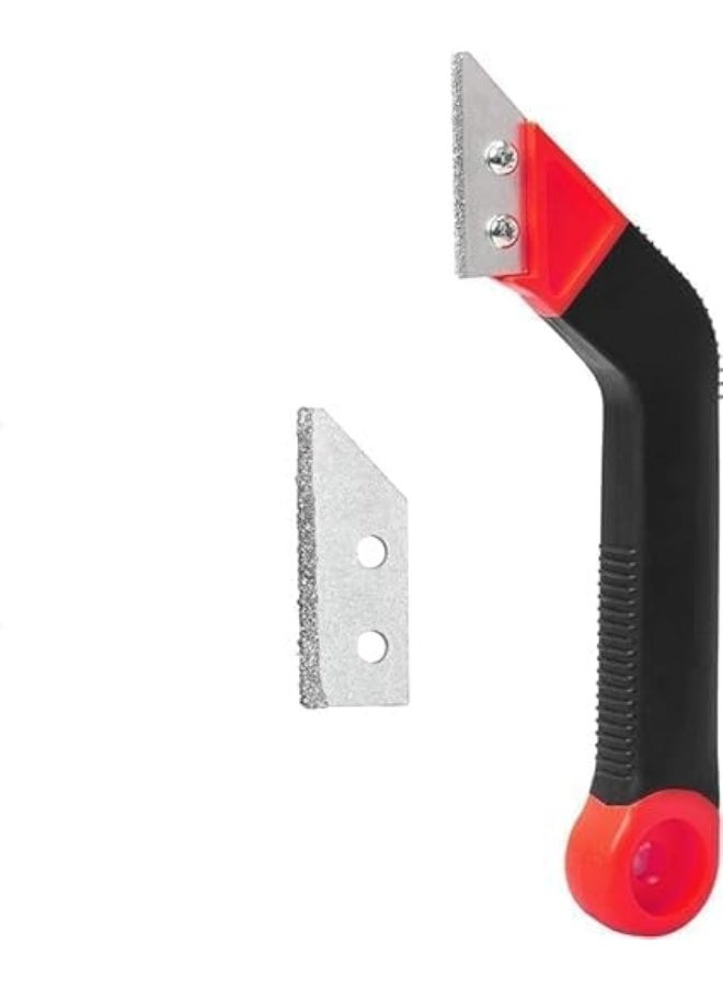 Biella Biella Grout Remover Knife Tile Grout Saw Angled Grout Scraping Rake Tool  - Image 3