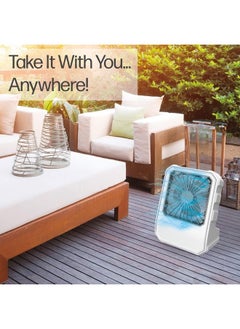 Arctic Outdoor Evaporative Cooler, Portable & Ultra-Quiet Air Cooler with 4 Fan Speeds, USB Rechargeable, 6-Hour Battery Life, Great for the Beach, Pool, Deck, Garden & More  - Image 4