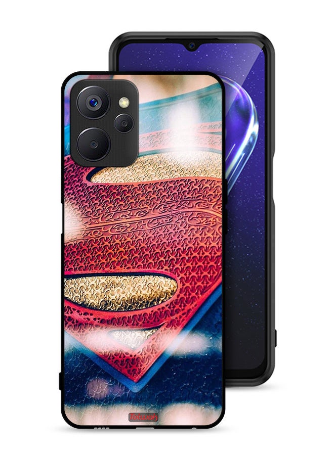 Tolwak - Realme 9i 5G Protective Case Cover Superman Logo - Image 1