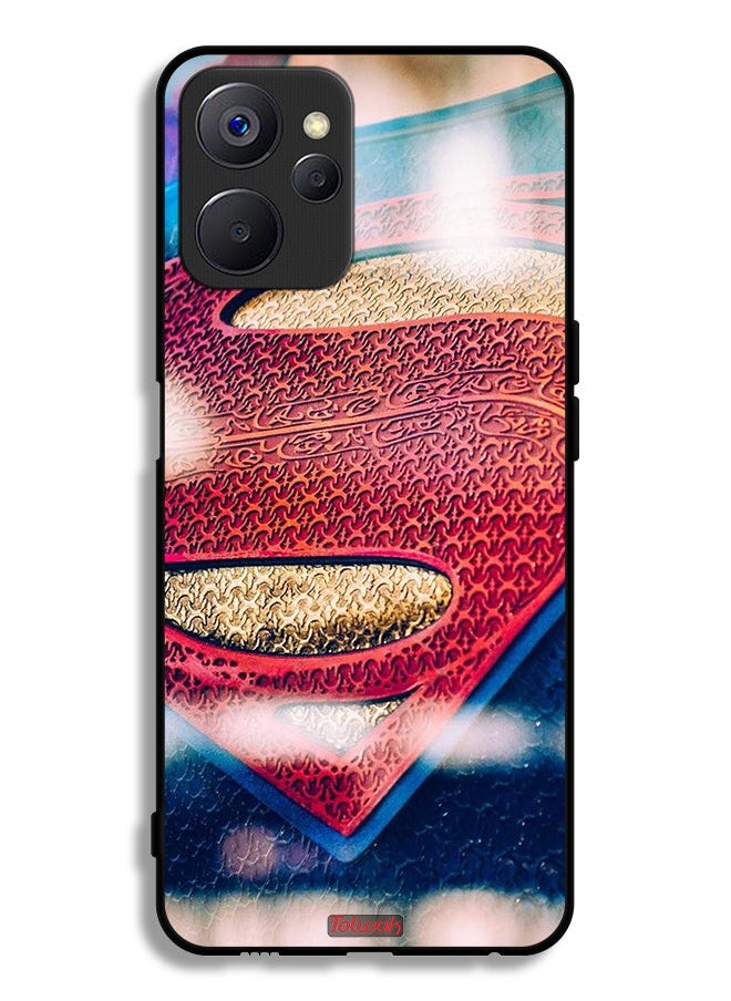 Tolwak - Realme 9i 5G Protective Case Cover Superman Logo - Image 1