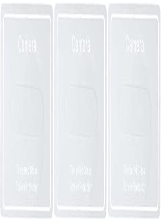Unipha Tempered Glass Camera Lens Protector For Samsung Galaxy A60 Pack Of 3 Clear 