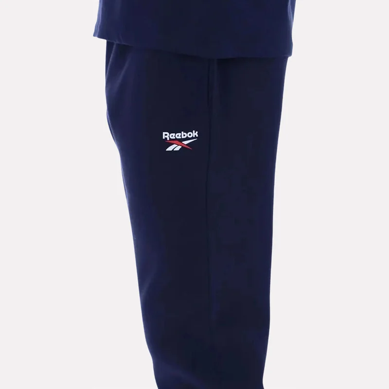 Reebok Vector Navy Reebok Adam 2 Col Logo Cuffed Men's Pant - Vector Navy for Men | Best Price UAE