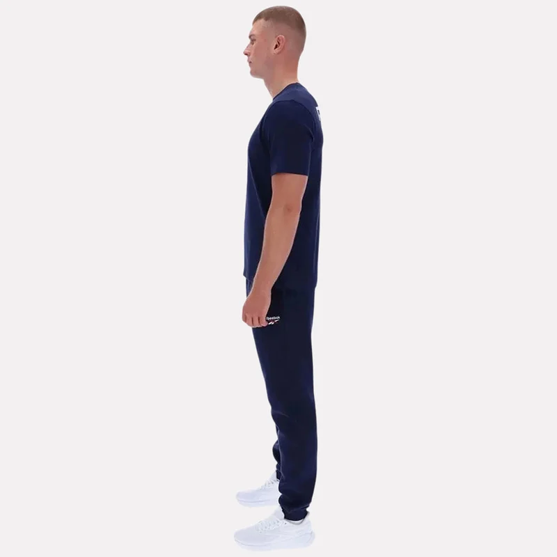 Reebok Vector Navy Reebok Adam 2 Col Logo Cuffed Men's Pant - Vector Navy for Men | Best Price UAE
