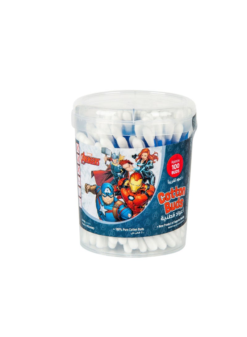 LuLu Marvel Avengers Cotton Buds 100pcs