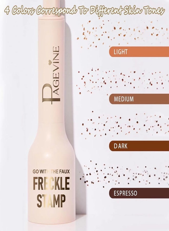 Deepmind Faux Freckle Stamp Pen, Waterproof Fake Freckles Stain Marker Pencil Tool for Natural and Lifelike Sunkissed Face Freckle Makeup, Quick Dry & Long-Lasting Freckle Stamp (1# Light) - Image 5