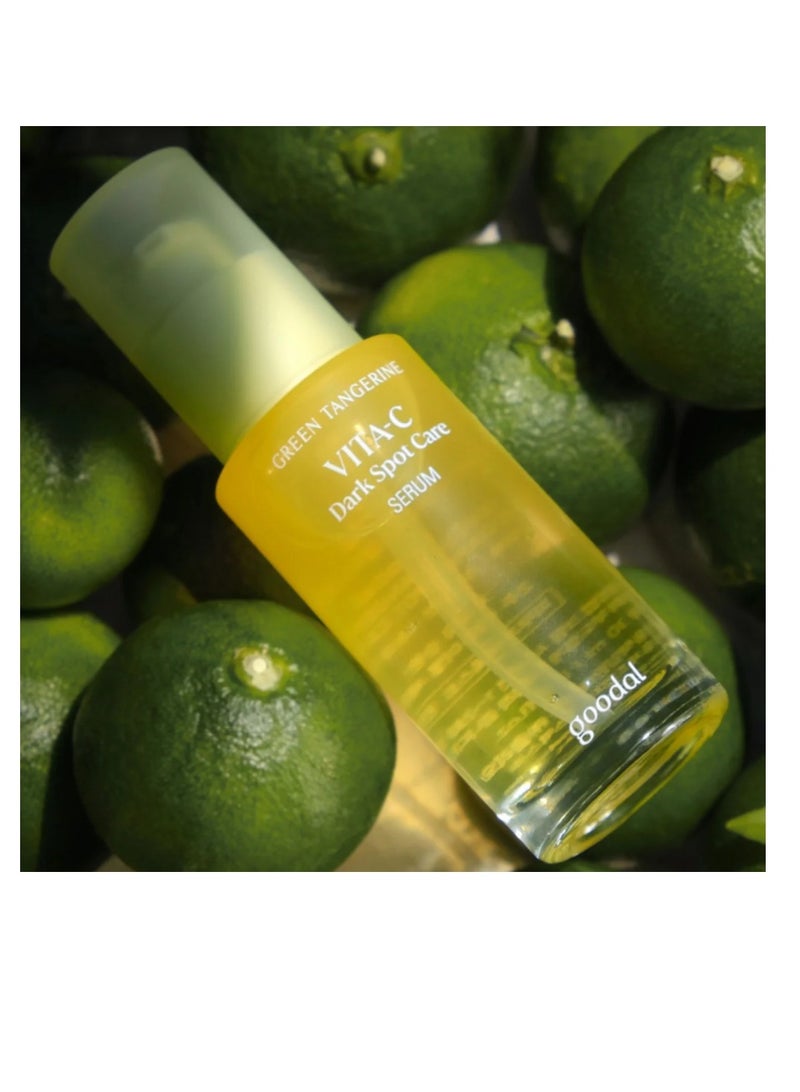 Goodal Green Tangerine Vita C Dark Spot Care Serum Brightening Face 40ml - Image 3