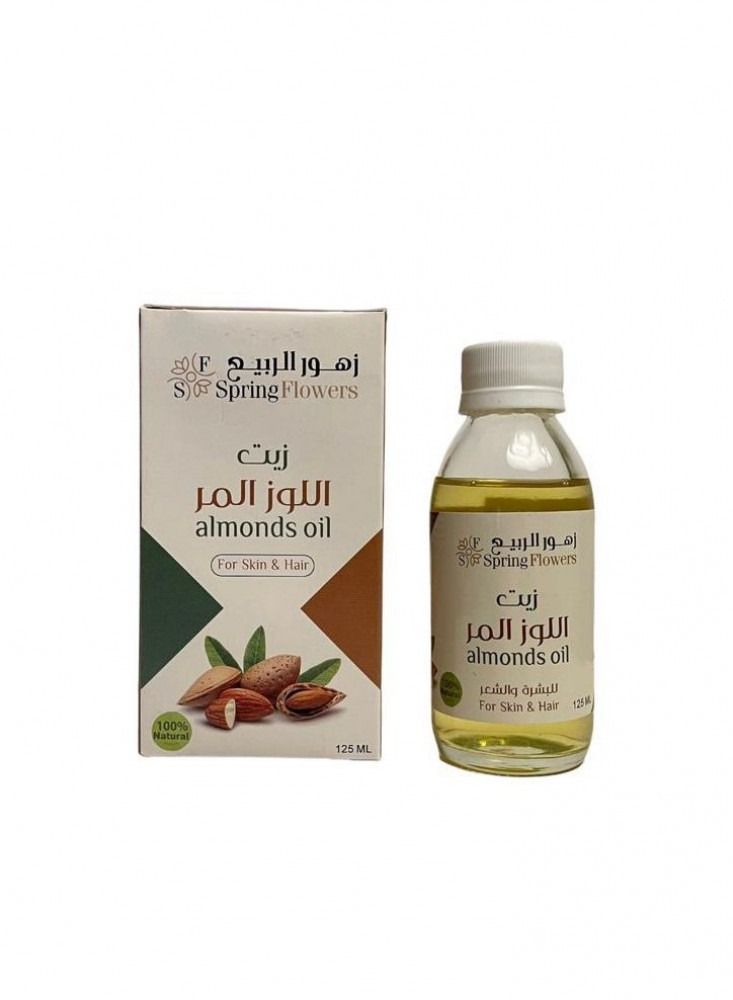 spring flower Bitter Almond Oil 125ml - Image 1