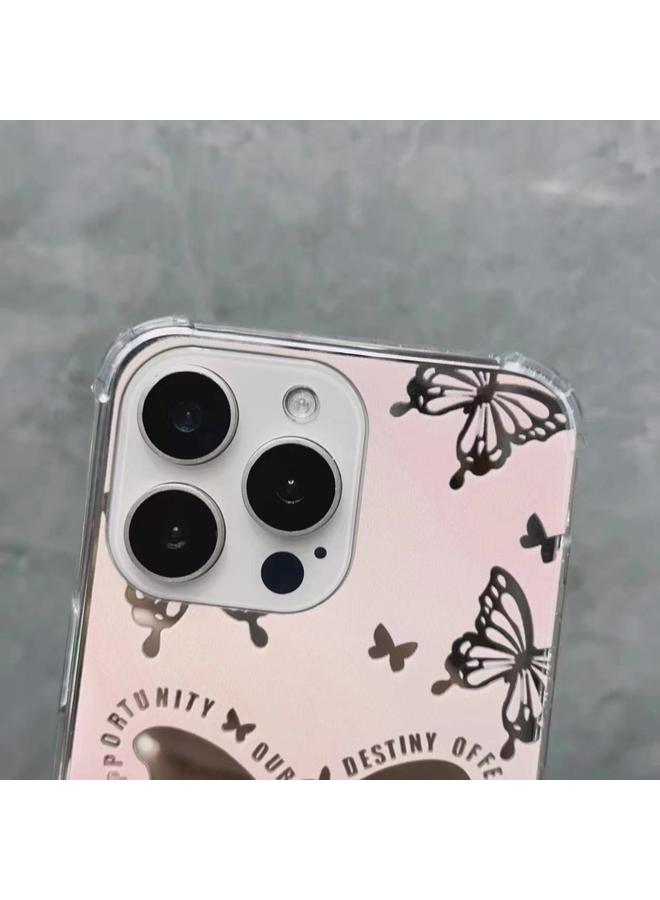 اس-توب جراب لهاتف iPhone 15 Pro Max، جراب هاتف بمرآة مطلية بالألوان - Image 4
