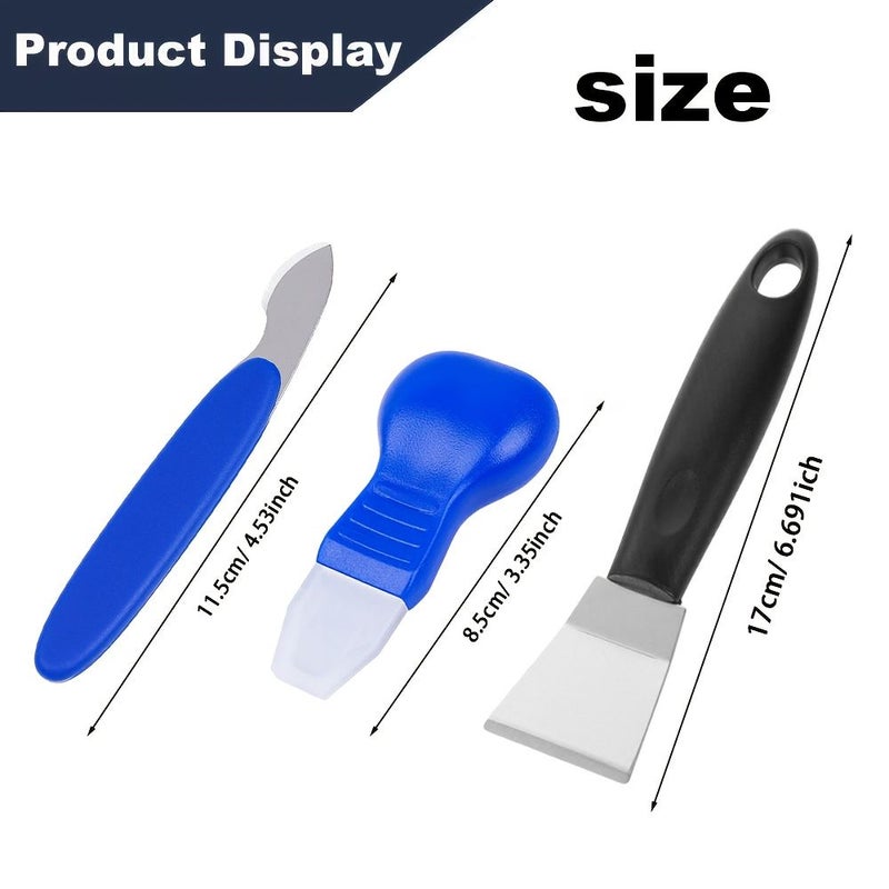 3 Pack 3D Printer Bracket Removal Tool for PLA ABS UV Curing Model Materials - Image 2