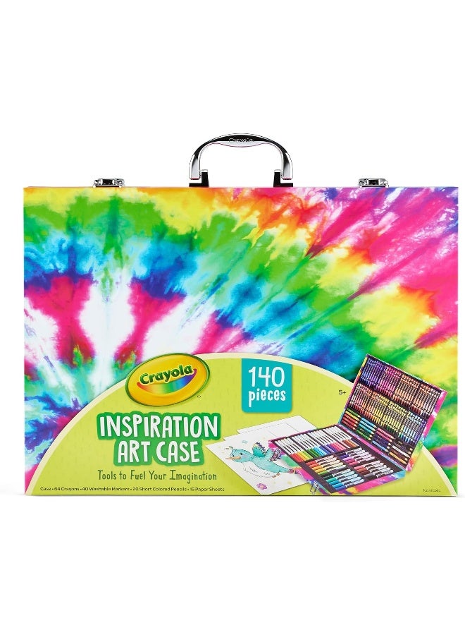 Crayola Inspiration Art Case in Pink, Gifts for Kids Age 5+, 140 Count - Image 5