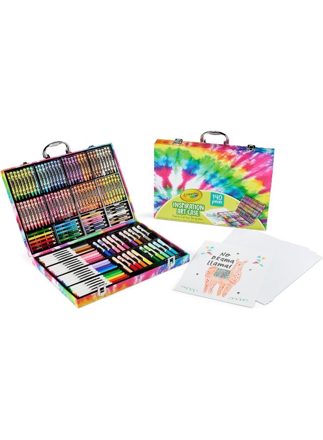 Crayola Inspiration Art Case in Pink, Gifts for Kids Age 5+, 140 Count - Image 4
