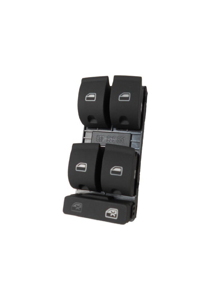 SWITCHDOCTOR Black 2-Way Push Button Window Master Switch - Image 1