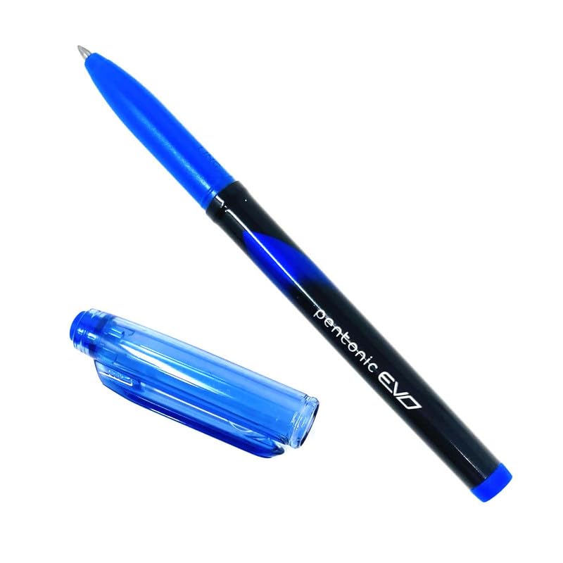 Pentonic EVO 0.7 mm Gel Pen | Blue Ink,Pack of 5 - Image 2