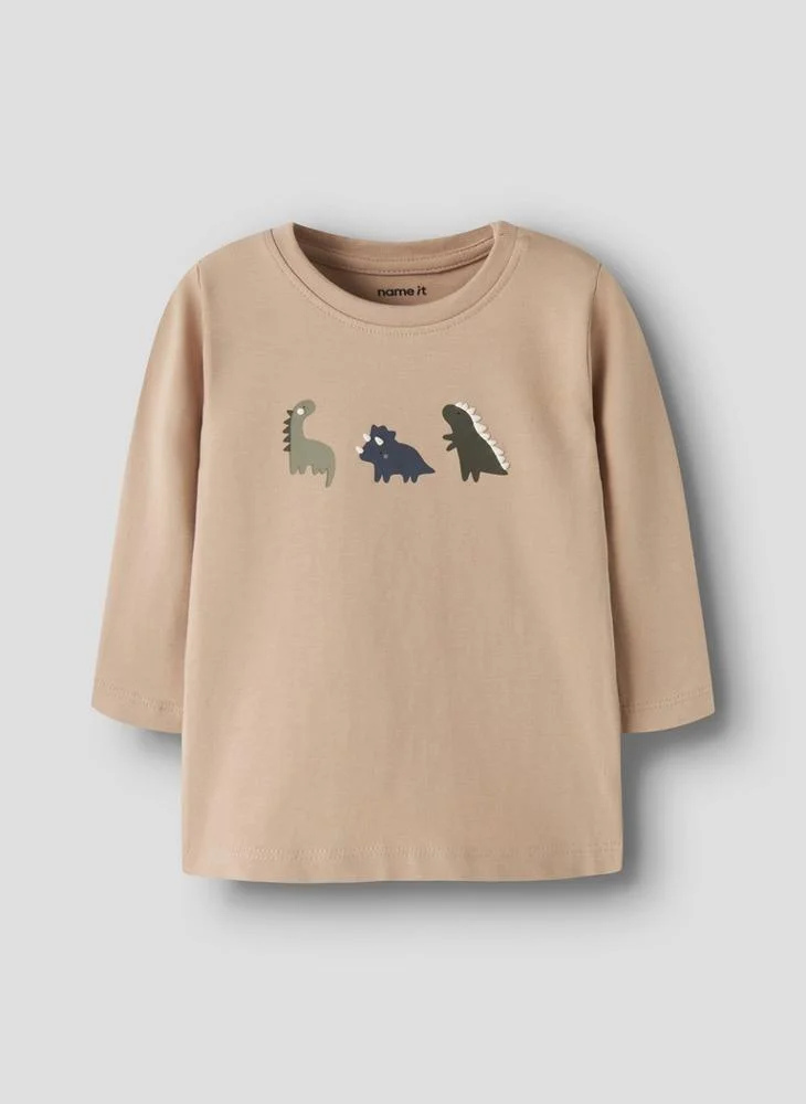 Name It Infant Graphic Crew Neck T-Shirt