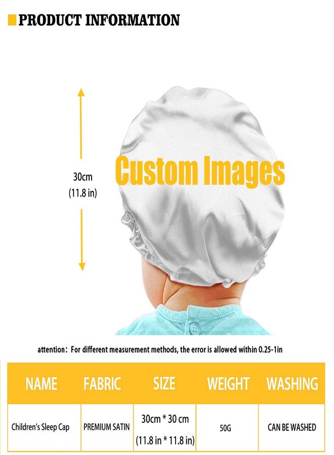 Babrukda Car Dinosaur Fashion Kids Satin Bonnet, 2 Pack Satin Sleeping Cap for Curly Natural Long Hair Dreadlocks Adjustable Stretch Head Cover Sleeping Beanie Hat for Girls Boys Toddler Baby Youth - Image 2