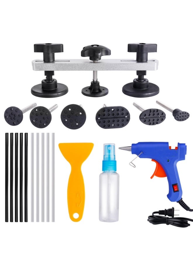 Generic 20 PCS Auto Paintless Dent Repair Tool Kit, Car Dent Puller Remover Dent Removal Tools for Automobile Motorcycle Refrigerator Body Ding Hail Dent Repair  - Image 1
