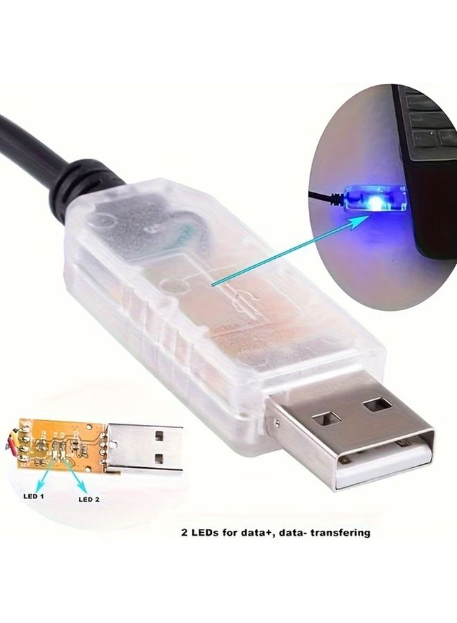 محول USB أسود إلى DMX512 مع واجهة XLR 3 دبوس لتحكم إضاءة المسرح بالكمبيوتر - Image 2