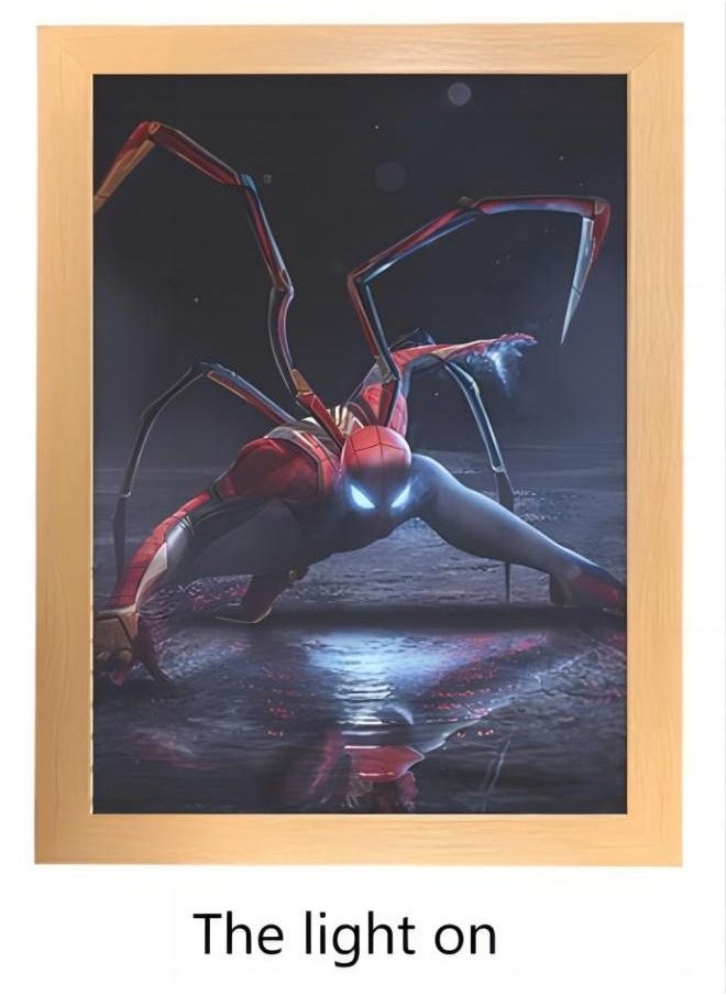 TNGames - Spider-Man, Frame Lamp,For Wall And Table, 23*17cm - Image 1