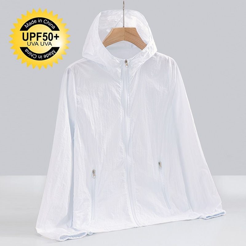 Ice Silk UV-Protective Sun Jacket for Men and Women - Breathable Thin Outdoor Cycling Fishing Sports Coat - Image 5