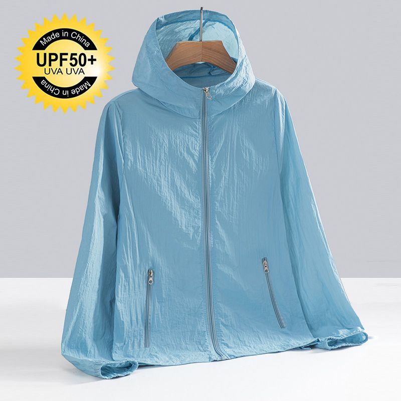 Ice Silk UV-Protective Sun Jacket for Men and Women - Breathable Thin Outdoor Cycling Fishing Sports Coat - Image 4
