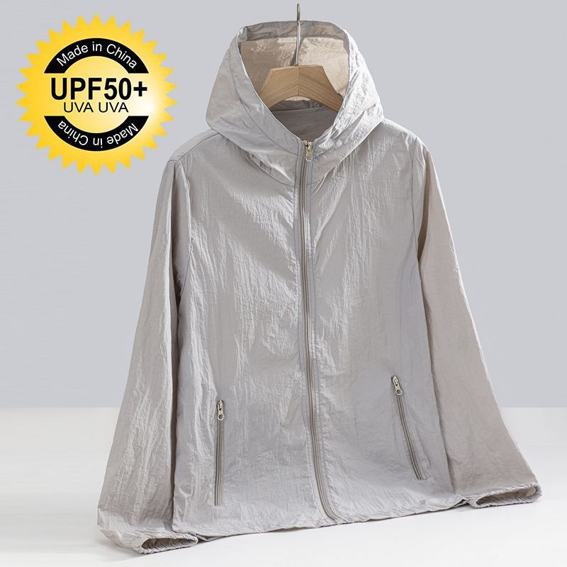 Ice Silk UV-Protective Sun Jacket for Men and Women - Breathable Thin Outdoor Cycling Fishing Sports Coat - Image 3