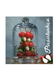 Pasabahce Clear Glass Date Candy Caddy (196x102mm)  With Cover.  - Image 4