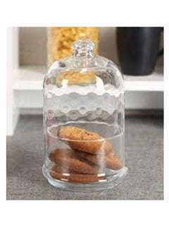Pasabahce Clear Glass Date Candy Caddy (196x102mm)  With Cover.  - Image 2