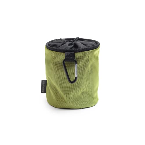 Brabantia x1 Premium Clothespin Storage Bag with Hanging Carabiner & Closing Cord (Random Color) Space Saving Organizer for Clothes Pins, Hangs on Clothesline/Drying Rack, Holds up to 150 Pins - Image 4