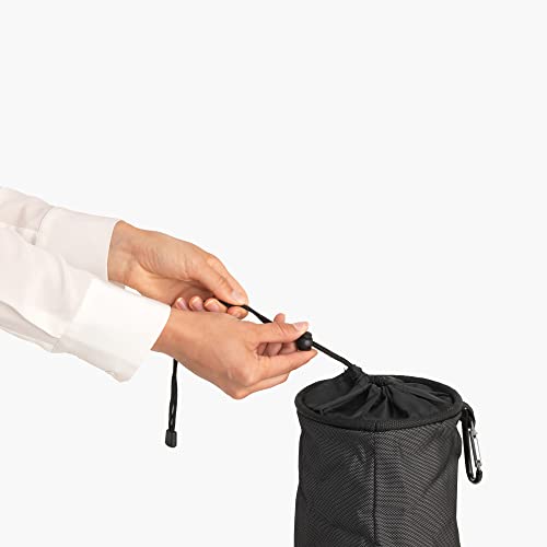 Brabantia x1 Premium Clothespin Storage Bag with Hanging Carabiner & Closing Cord (Random Color) Space Saving Organizer for Clothes Pins, Hangs on Clothesline/Drying Rack, Holds up to 150 Pins - Image 5